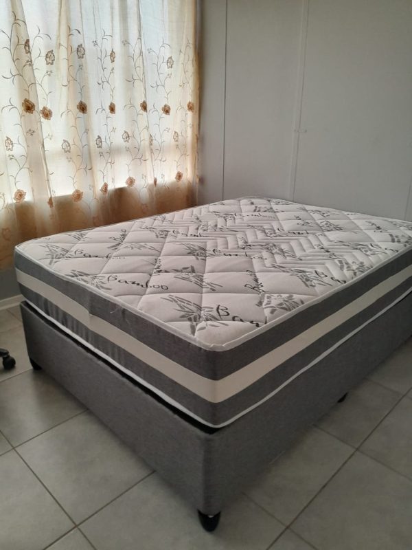 Double Bamboo Memory Foam Bed