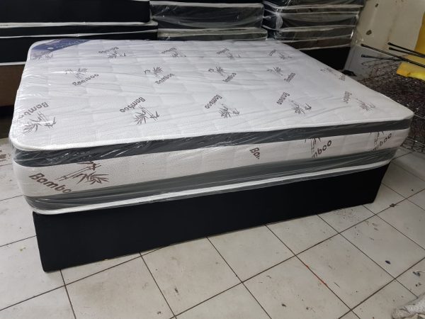 Double Bamboo Memory Foam Bed - Image 4