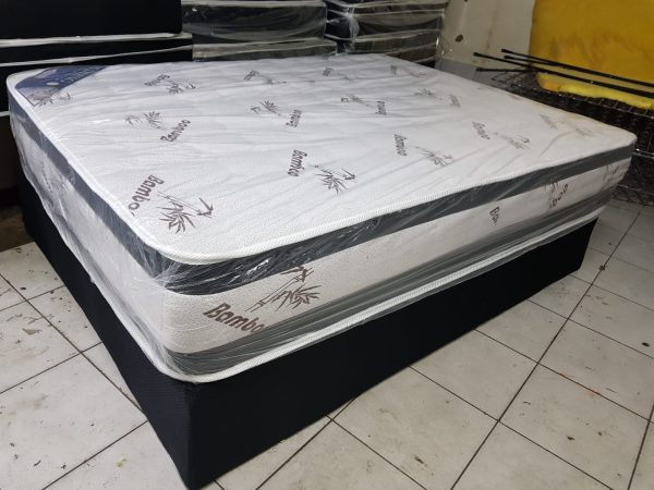 Double Bamboo Memory Foam Bed - Image 2