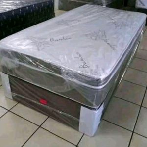 Single Euro top Bamboo Bed